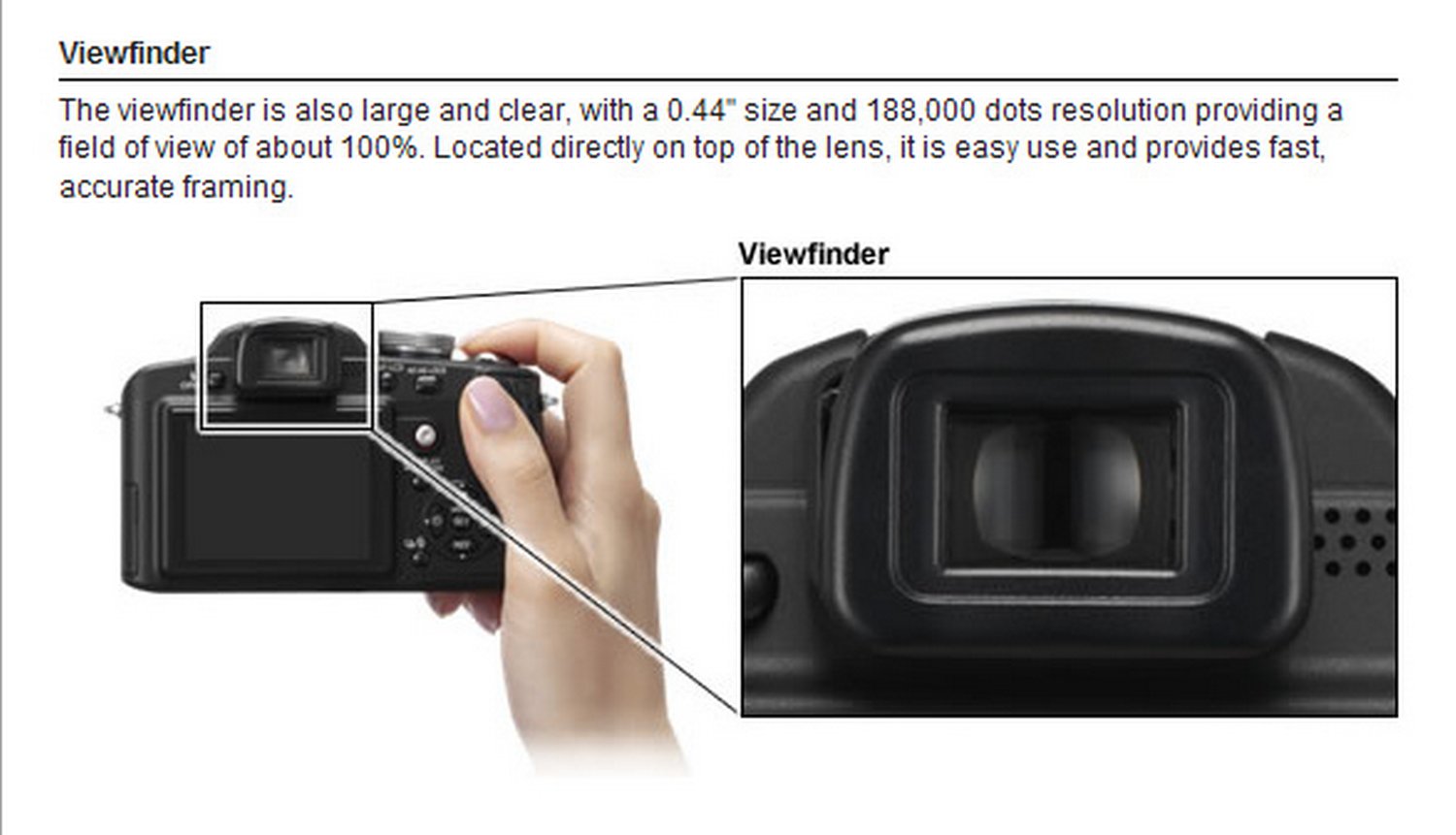  - From the Panasonic web site - A description of the Viewfinder in the DMC-FZ18 - Tony Karp, design, art, photography, techno-impressionist, techno-impressionism, aerial photography , drone , drones , dji , mavic pro , video , 3D printing - Books -