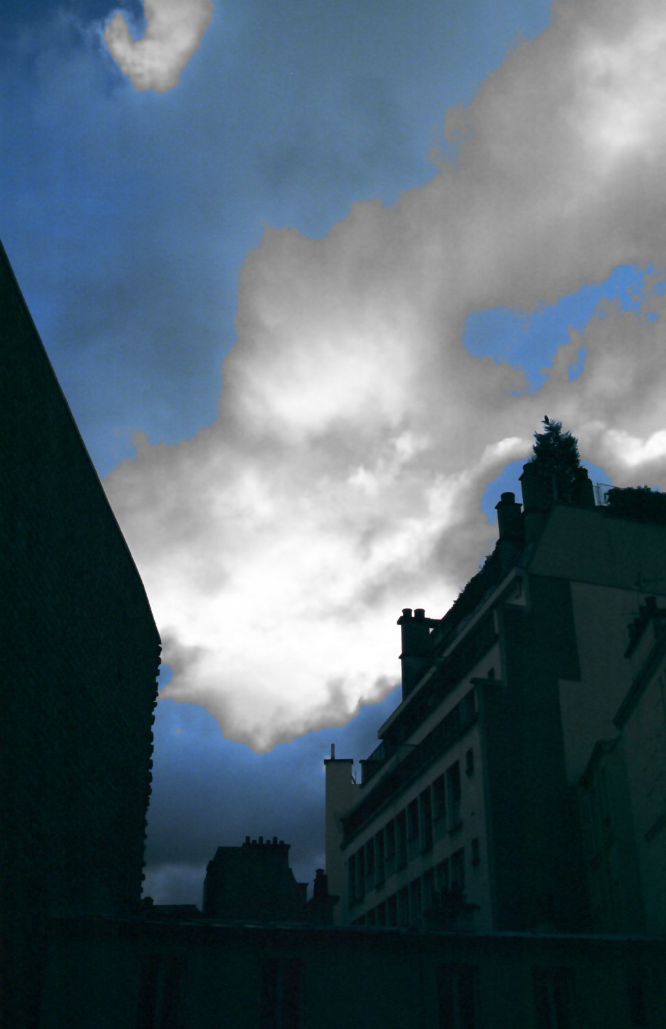  - A view from the window of our apartment on the rue de Rennes. - Paris, eiffel tower - Tony Karp, design, art, photography, techno-impressionist, techno-impressionism, aerial photography , drone , drones , dji , mavic pro , video , 3D printing - Books -
