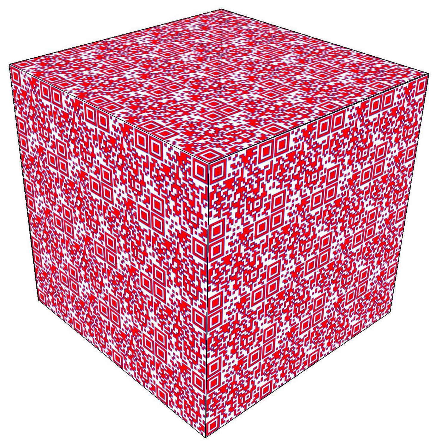  - A Borg cube built from discarded QE codes. -  - Art and the Zen of QR Codes - QaRt - making art from QR codes. - Tony Karp, design, art, photography, techno-impressionist, techno-impressionism, aerial photography , drone , drones , dji , mavic pro , video , 3D printing - Books -
