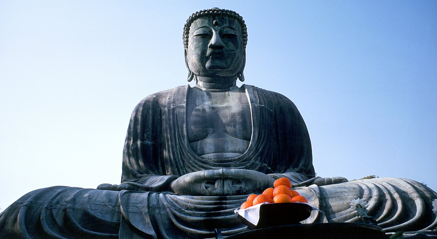 The Daibutsu Buddha at Kamakura #3 - Cleaned up, colors restored, rotated slightly to straighten - The Daibutsu Buddha at Kamakura - shot in Kodachrome with a canon SLR with a 19mm lens - Tony Karp, design, art, photography, techno-impressionist, techno-impressionism, aerial photography , drone , drones , dji , mavic pro , video , 3D printing - Books -