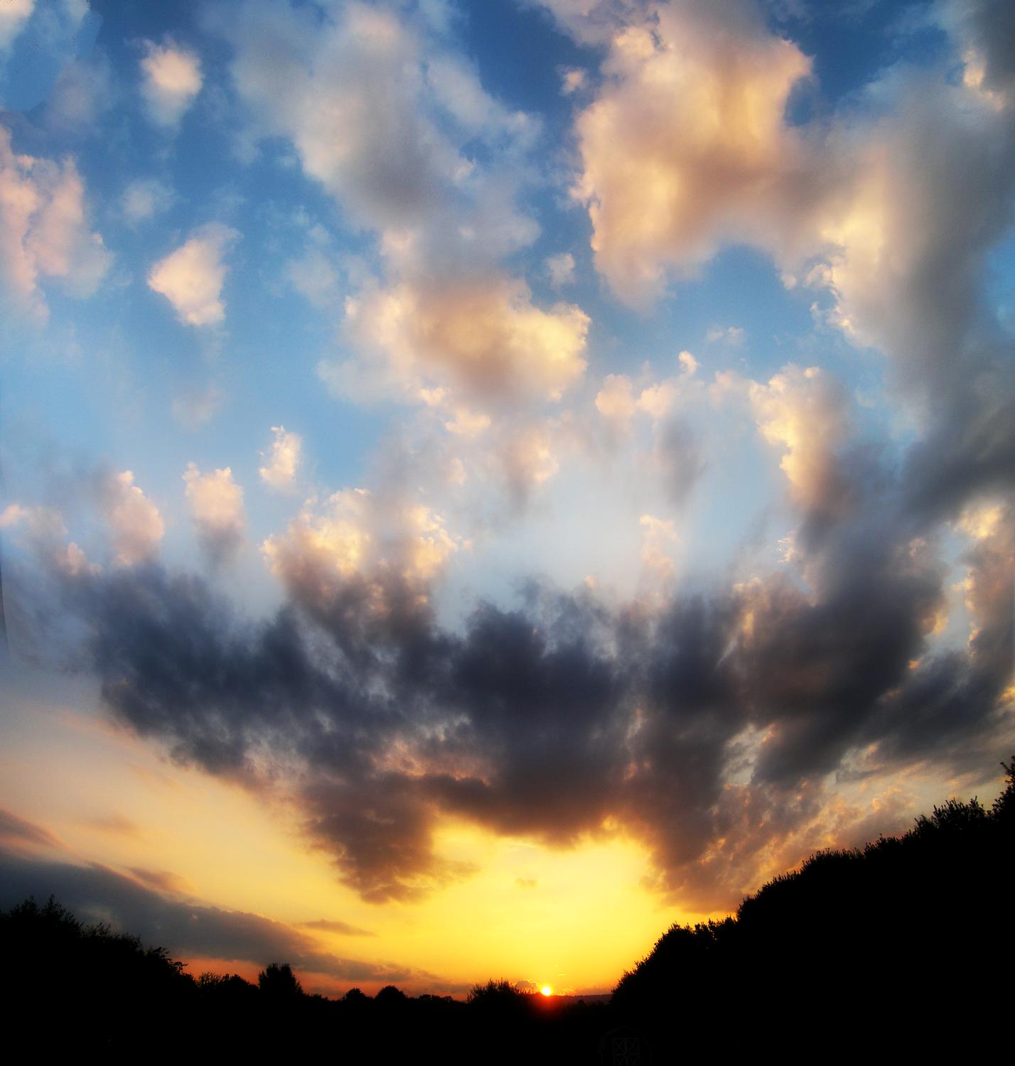 beautiful sunset - Sunset behind our house - Kodak Easyshare P880 - Tony Karp, design, art, photography, techno-impressionist, techno-impressionism, aerial photography , drone , drones , dji , mavic pro , video , 3D printing - Books -