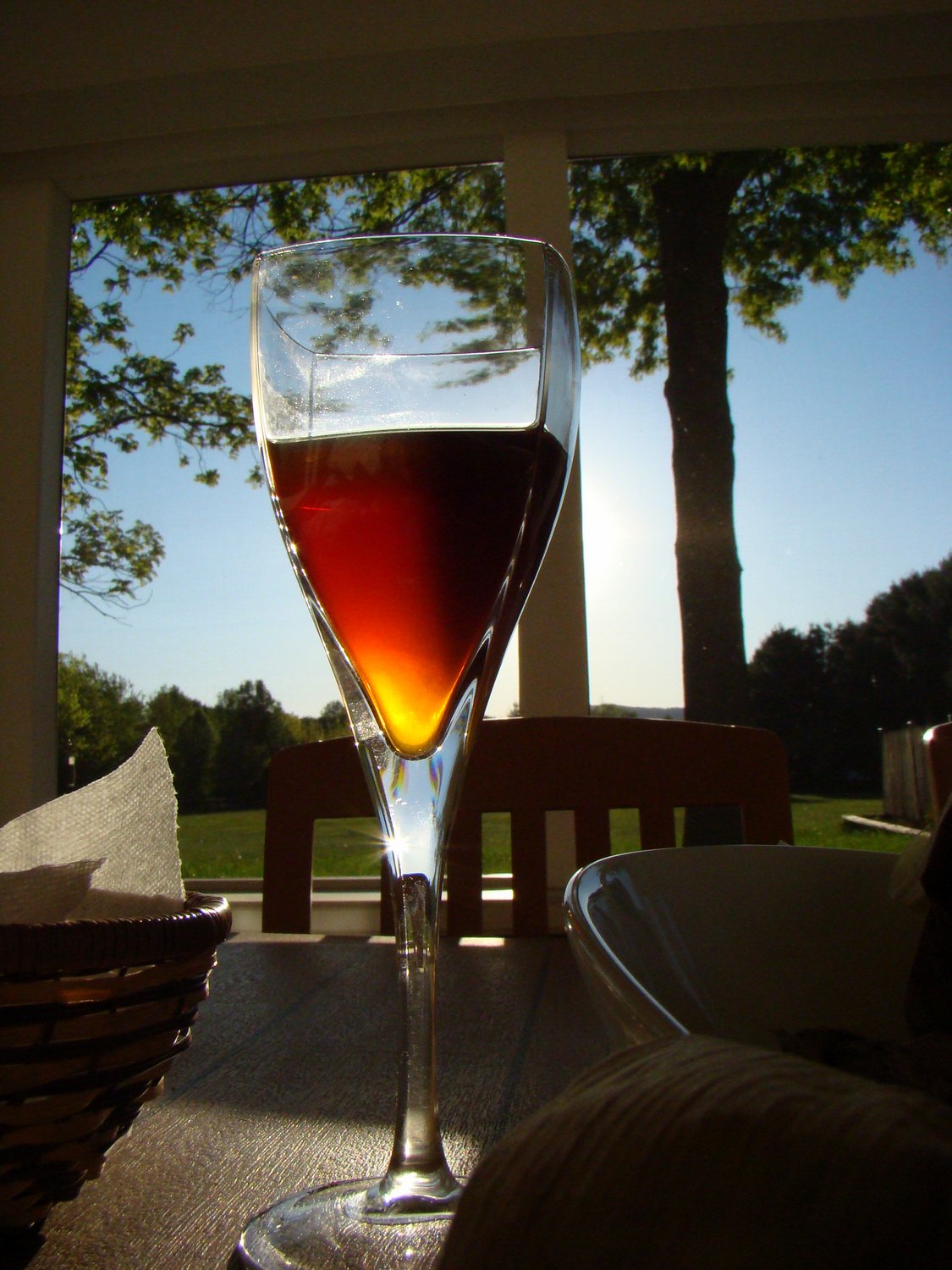 A toast at sunset - by Tony Karp