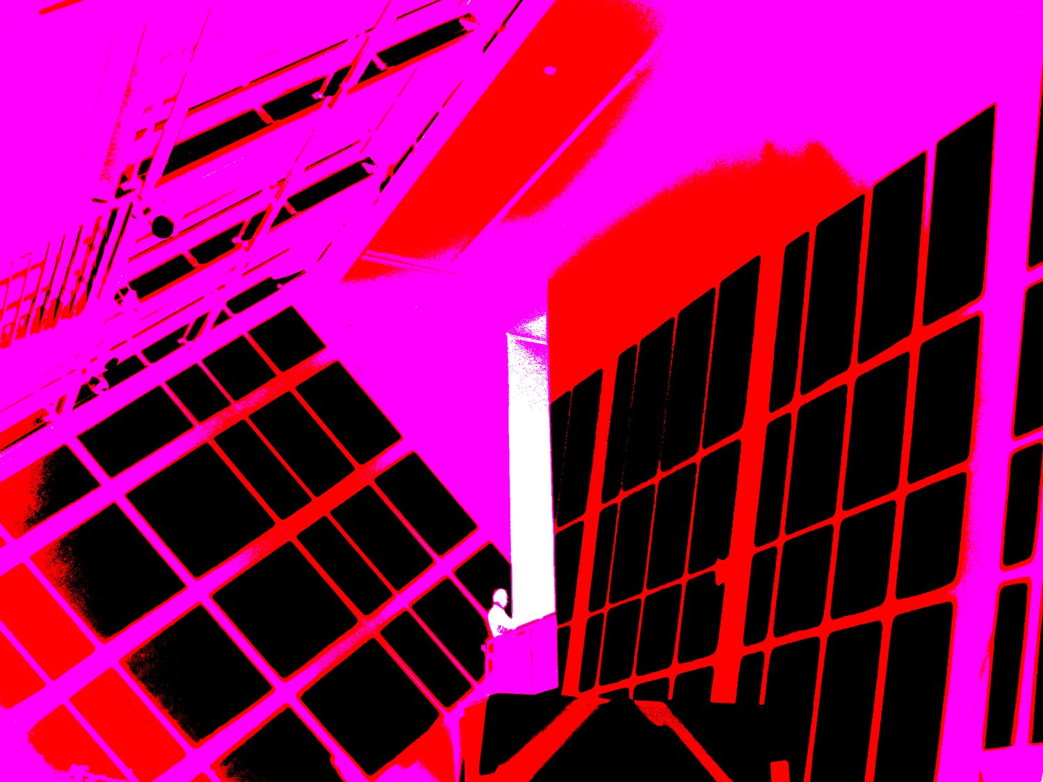  - Here's one color variation. Note that the windows are now black. - Metropolitan Museum - New York City - Tony Karp, design, art, photography, techno-impressionist, techno-impressionism, aerial photography , drone , drones , dji , mavic pro , video , 3D printing - Books -