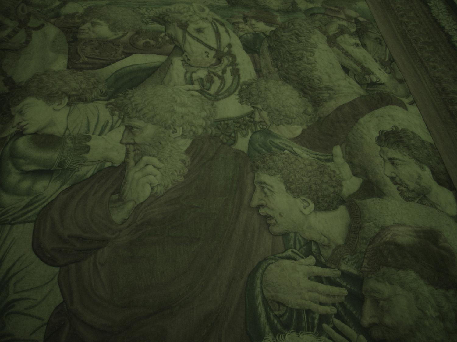 Vatican tapestry #1 - - Before - Tony Karp, design, art, photography, techno-impressionist, techno-impressionism, aerial photography , drone , drones , dji , mavic pro , video , 3D printing - Books -