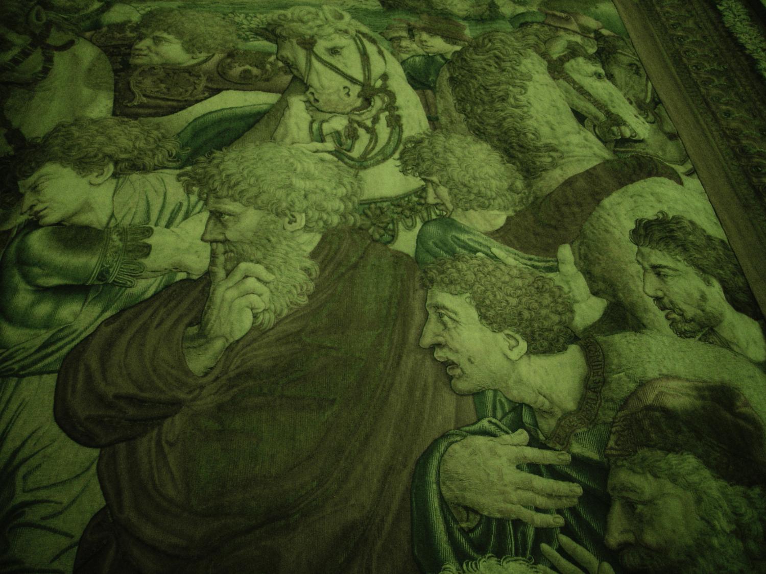 Vatican tapestry #2 - - Halfway - Tony Karp, design, art, photography, techno-impressionist, techno-impressionism, aerial photography , drone , drones , dji , mavic pro , video , 3D printing - Books -