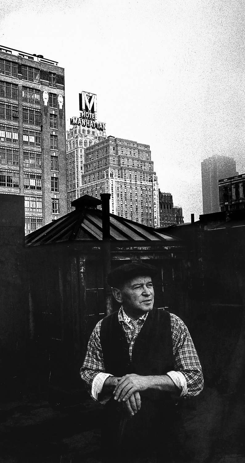  - Rooftop portrait - Photojournalism - Life Magazine - Black and white photography - Canon rangefinder and SLR cameras - Tony Karp, design, art, photography, techno-impressionist, techno-impressionism, aerial photography , drone , drones , dji , mavic pro , video , 3D printing - Books -