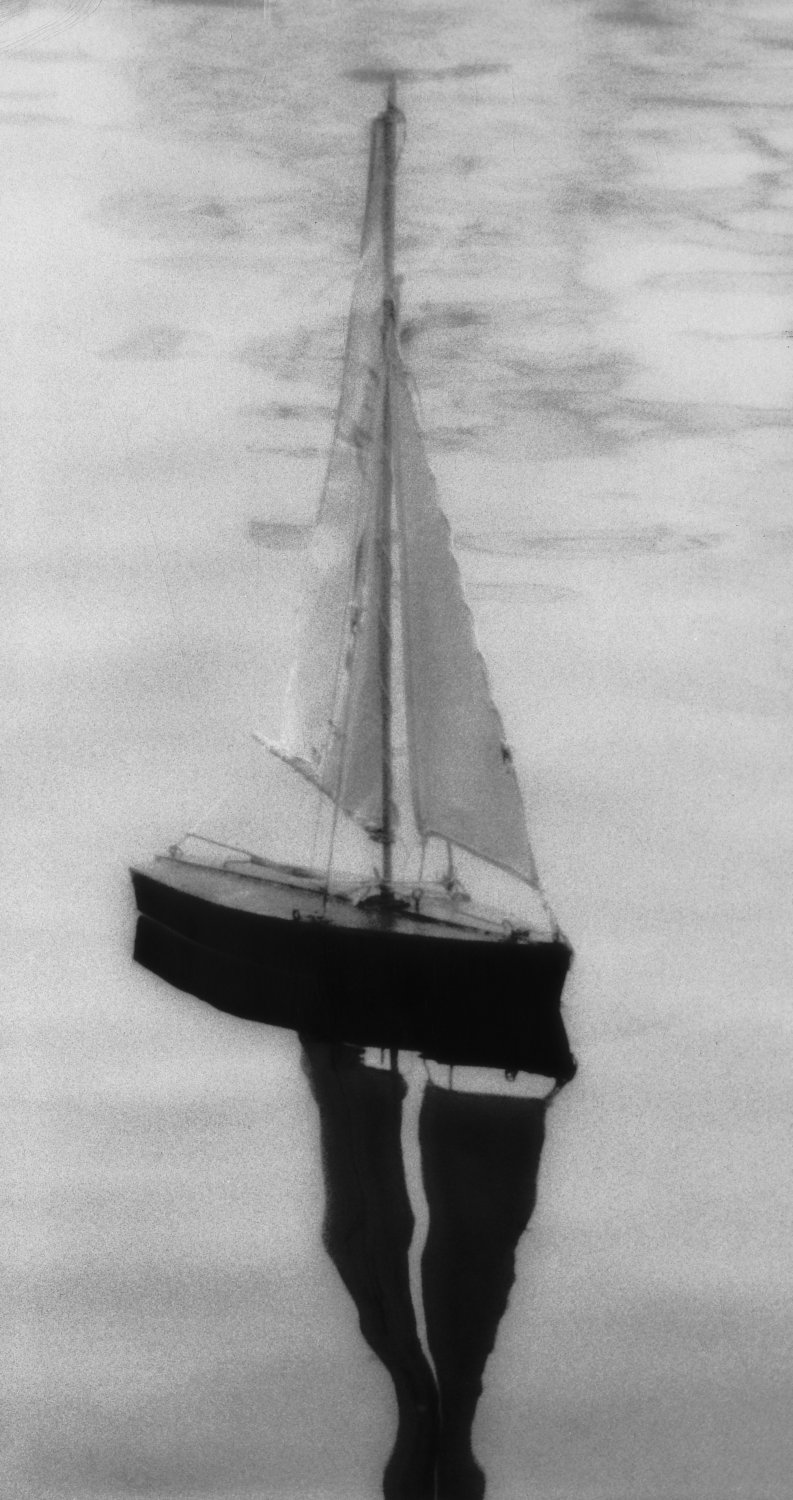  sailboat - Illustrating a story about finding inner peace. - Photojournalism - Life Magazine - Black and white photography - Canon rangefinder and SLR cameras - Tony Karp, design, art, photography, techno-impressionist, techno-impressionism, aerial photography , drone , drones , dji , mavic pro , video , 3D printing - Books -