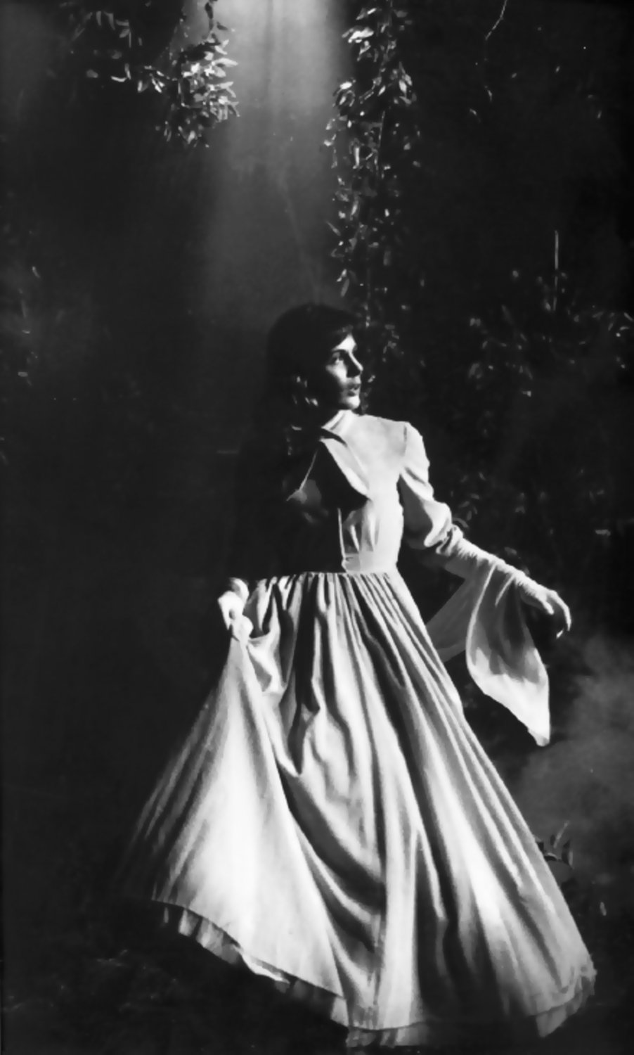  - The Woman in White - I shot this for NBC in 1960, using the available light in the studio. Canon rangefinder camera, 100mm F2.0 lens, 1/30 sec F2.8, Tri-X film. - Tony Karp, design, art, photography, techno-impressionist, techno-impressionism, aerial photography , drone , drones , dji , mavic pro , video , 3D printing - Books -