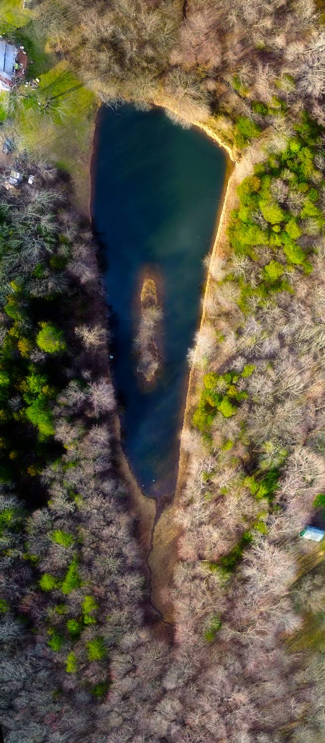  - This is the same lake, but at different time of day, with different lighting. - Tony Karp, design, art, photography, techno-impressionist, techno-impressionism, aerial photography , drone , drones , dji , mavic pro , video , 3D printing - Books -