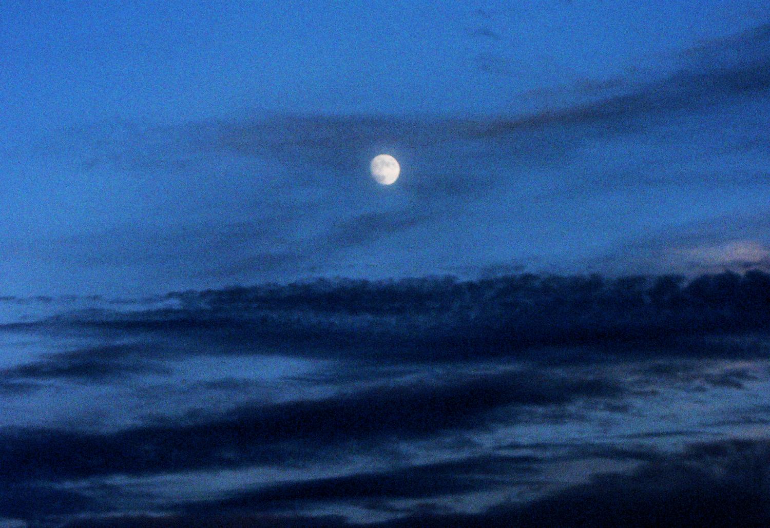 Moon over the clouds - A tribute to the Apollo 11 astronauts - Tony Karp, design, art, photography, techno-impressionist, techno-impressionism, aerial photography , drone , drones , dji , mavic pro , video , 3D printing - Books -