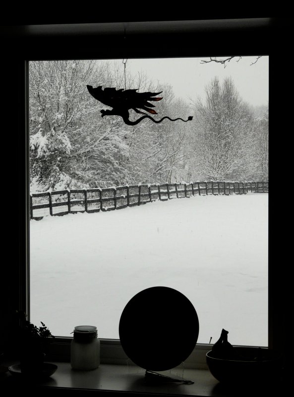  - Snowfall with flying dragon - Panasonic DMC-FZ18 - Tony Karp, design, art, photography, techno-impressionist, techno-impressionism, aerial photography , drone , drones , dji , mavic pro , video , 3D printing - Books -