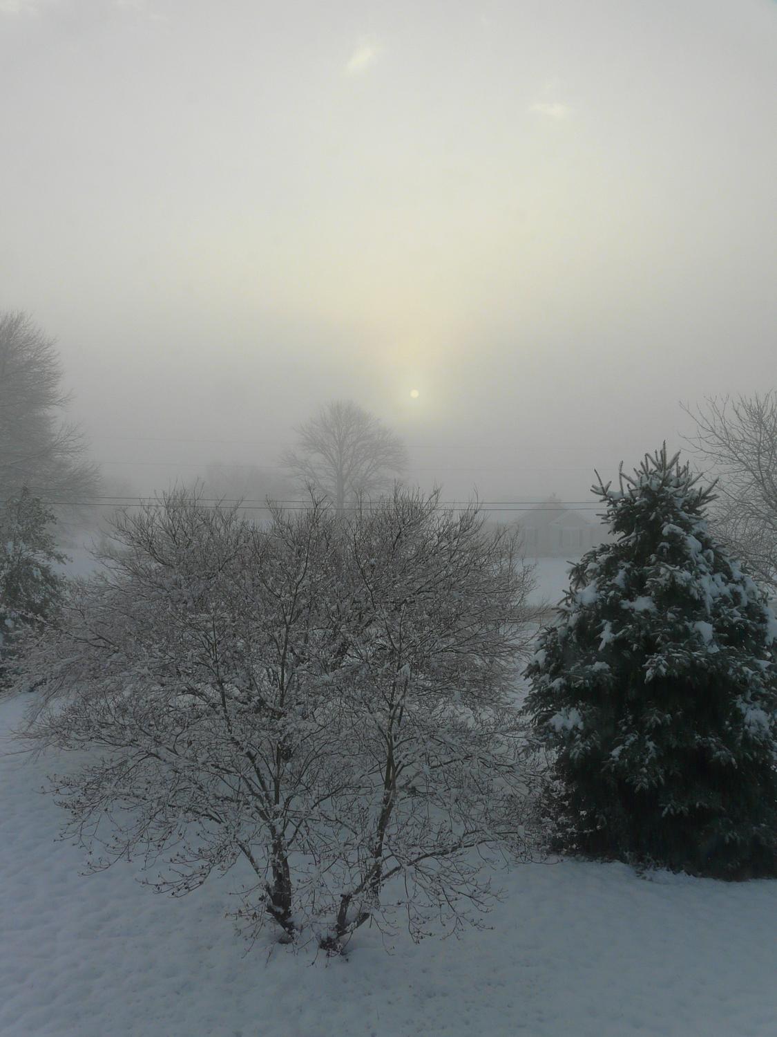  - Sunrise during a snowfall - Panasonic DMC-FZ18 - Tony Karp, design, art, photography, techno-impressionist, techno-impressionism, aerial photography , drone , drones , dji , mavic pro , video , 3D printing - Books -