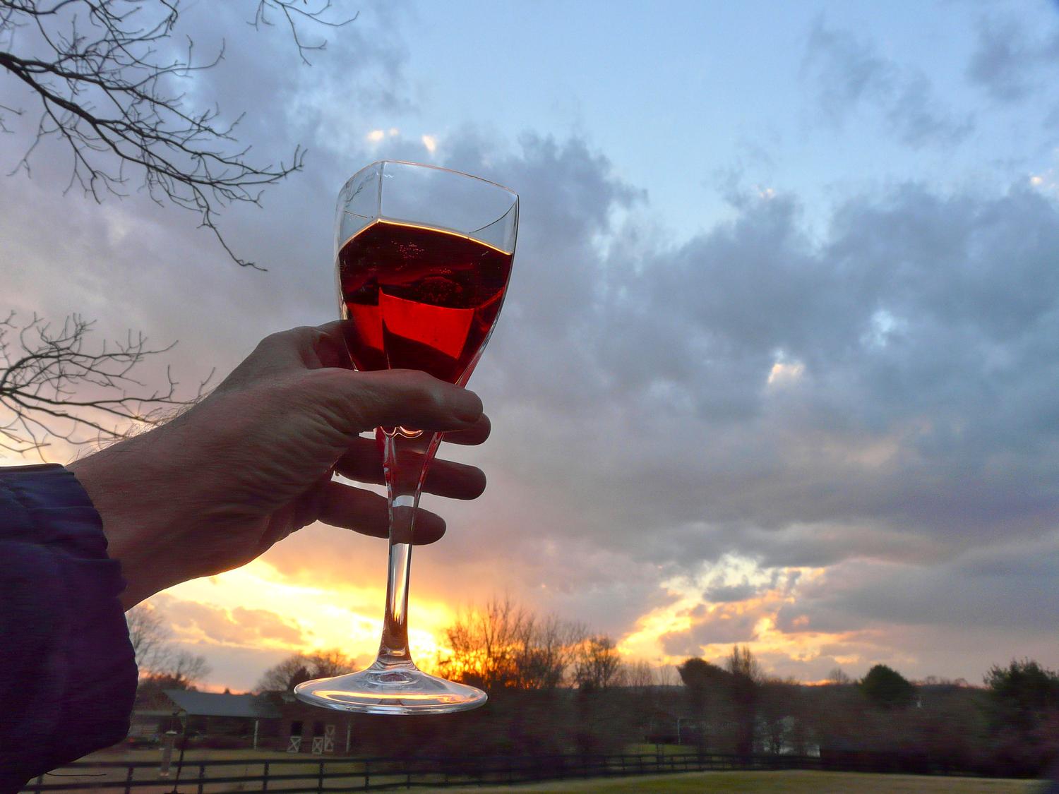 champagne sunset - A toast to the artist's muse - Tony Karp, design, art, photography, techno-impressionist, techno-impressionism, aerial photography , drone , drones , dji , mavic pro , video , 3D printing - Books -