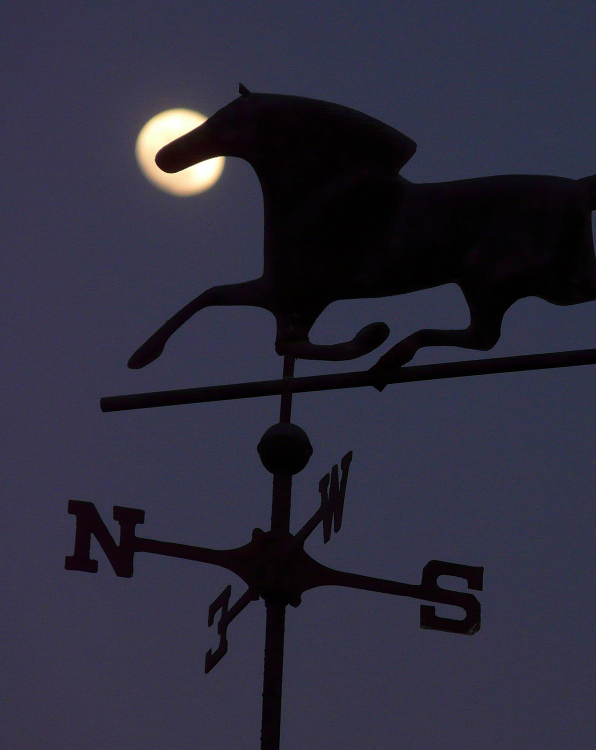 Moon and weathervane - A tribute to the Apollo 11 astronauts - Tony Karp, design, art, photography, techno-impressionist, techno-impressionism, aerial photography , drone , drones , dji , mavic pro , video , 3D printing - Books -