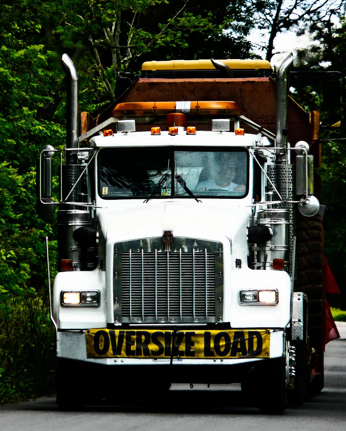  - Big truck coming down a small road. Watch out! - Panasonic DMC-FZ18 - Tony Karp, design, art, photography, techno-impressionist, techno-impressionism, aerial photography , drone , drones , dji , mavic pro , video , 3D printing - Books -