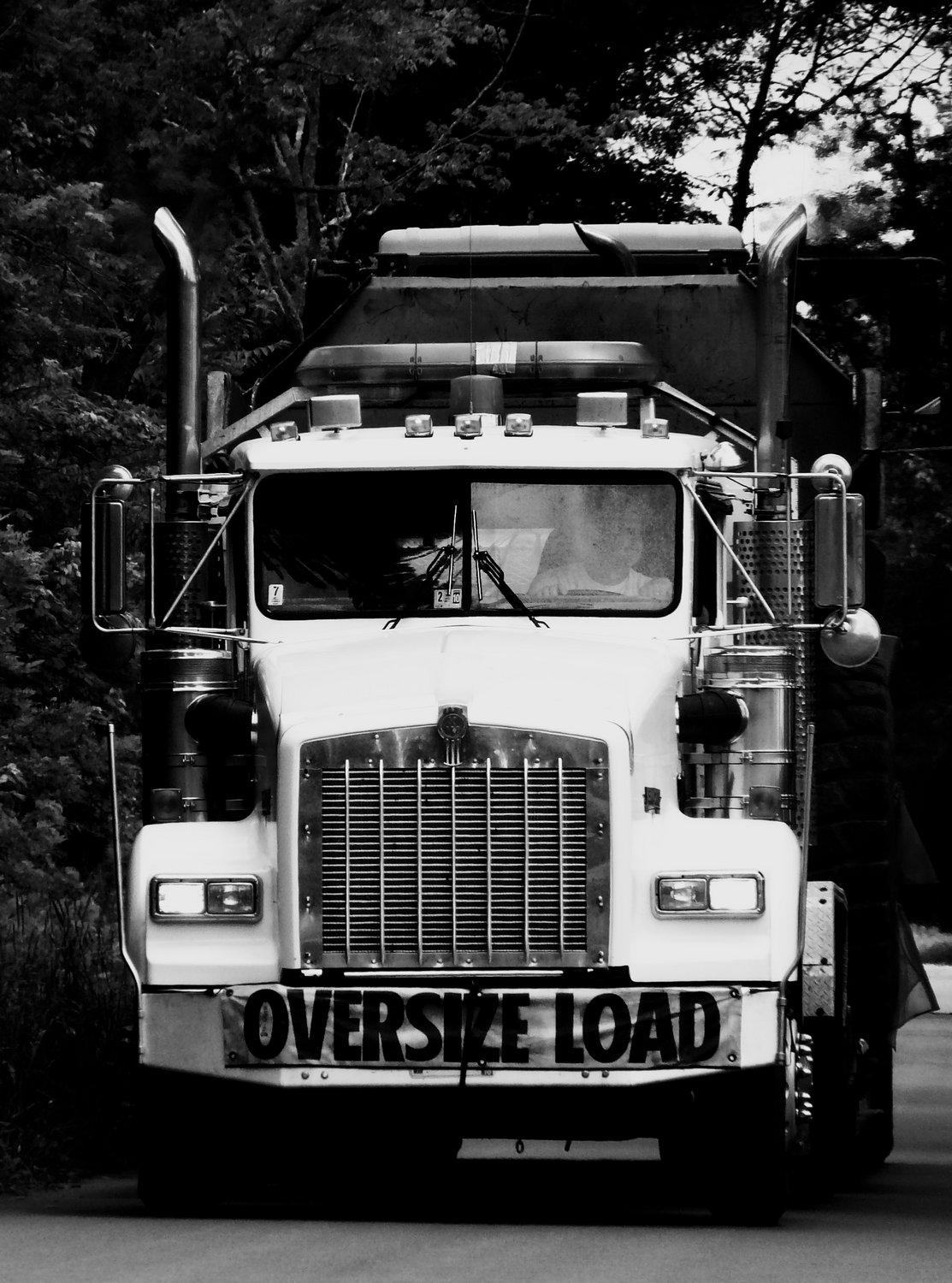  - Here's the truck in dynamic black and white - Panasonic DMC-FZ18 - Tony Karp, design, art, photography, techno-impressionist, techno-impressionism, aerial photography , drone , drones , dji , mavic pro , video , 3D printing - Books -