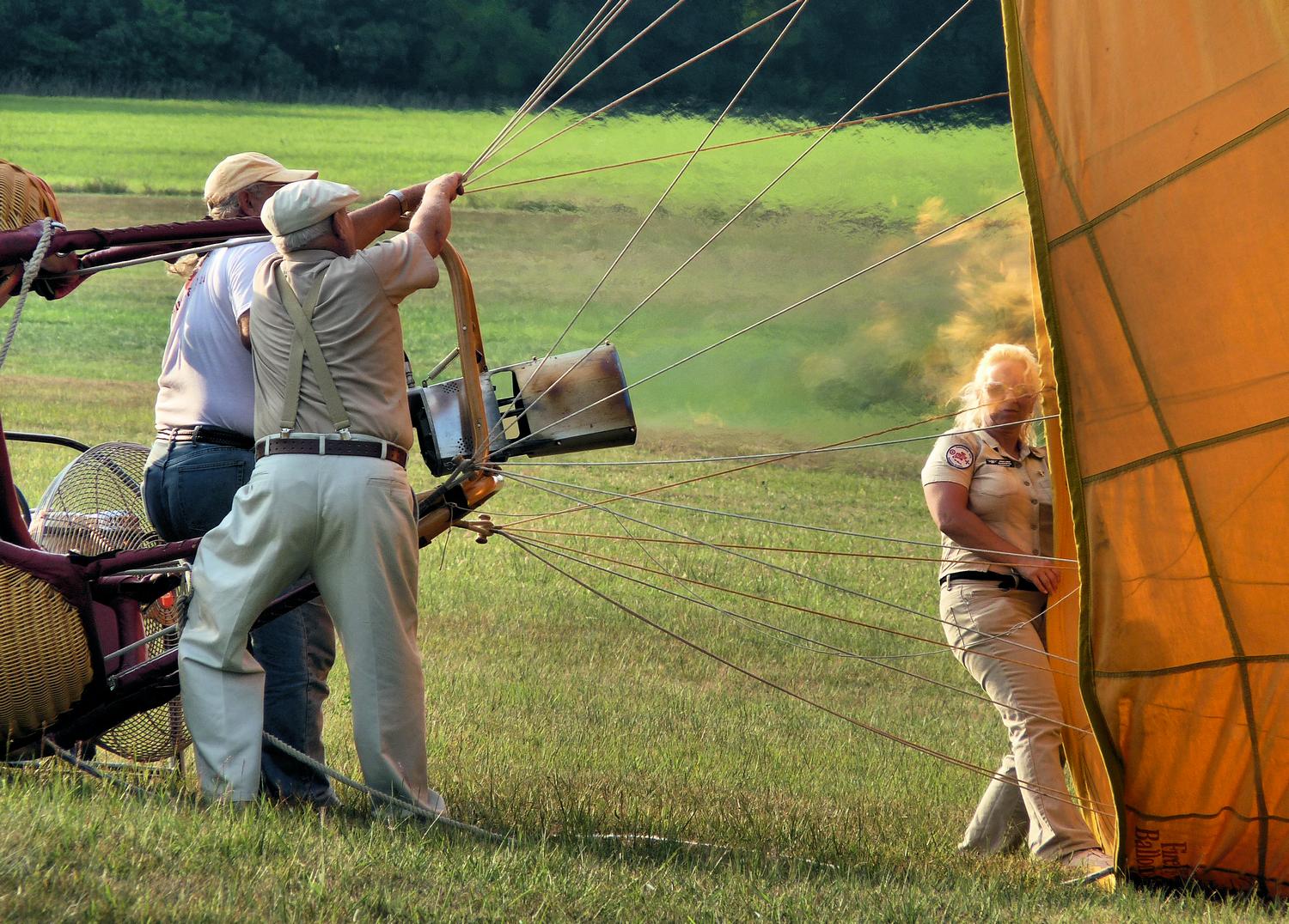  - Lighting the torch on a hot air balloon. - Panasonic DMC-FZ28 -- At the Flying Circus - Bealton Virginia - Tony Karp, design, art, photography, techno-impressionist, techno-impressionism, aerial photography , drone , drones , dji , mavic pro , video , 3D printing - Books -