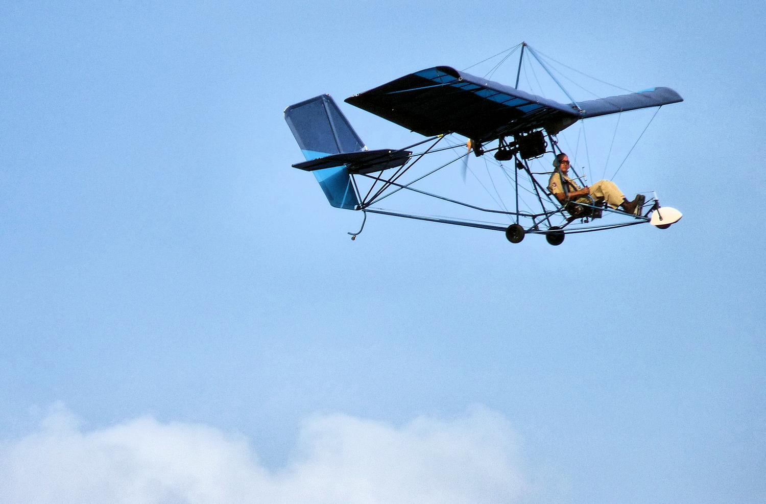  - An ulralight airplane passes by. - Panasonic DMC-FZ28 -- At the Flying Circus - Bealton Virginia - Tony Karp, design, art, photography, techno-impressionist, techno-impressionism, aerial photography , drone , drones , dji , mavic pro , video , 3D printing - Books -