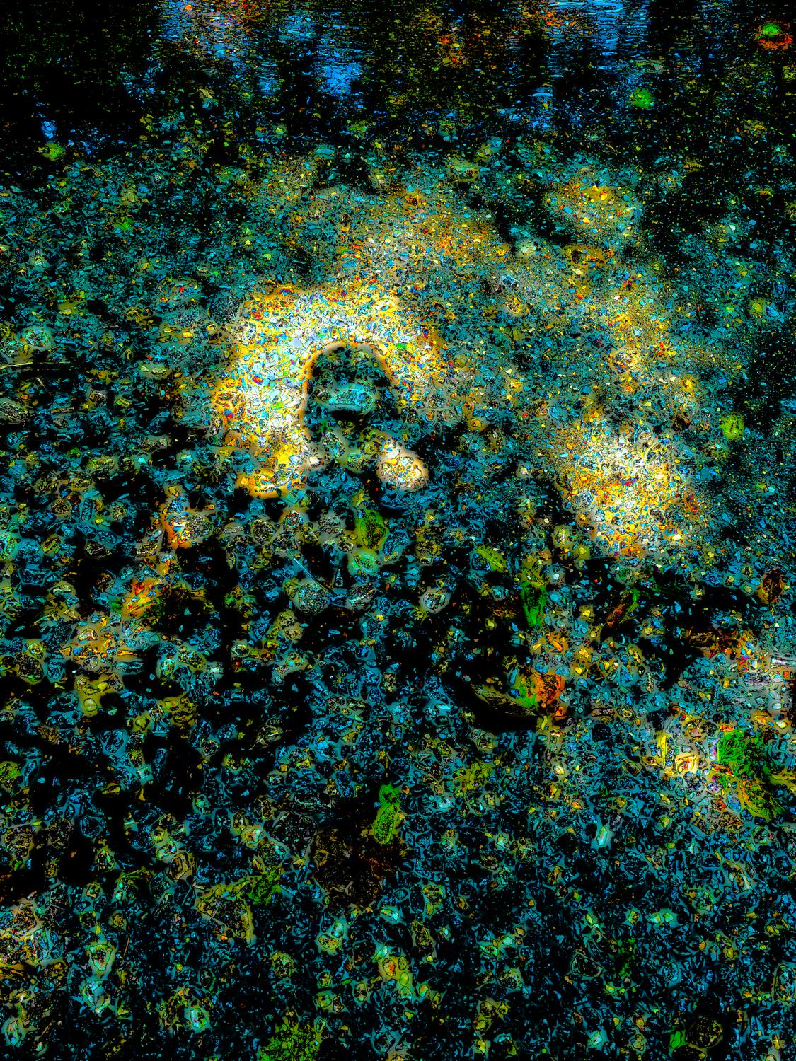  - Self portrait in turquoise - Panasonic DMC-FZ28 - Tony Karp, design, art, photography, techno-impressionist, techno-impressionism, aerial photography , drone , drones , dji , mavic pro , video , 3D printing - Books -