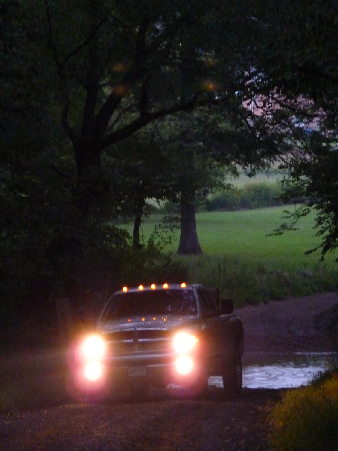  - Truck crossing Bull Run at night - Panasonic DMC-FZ35 - Tony Karp, design, art, photography, techno-impressionist, techno-impressionism, aerial photography , drone , drones , dji , mavic pro , video , 3D printing - Books -