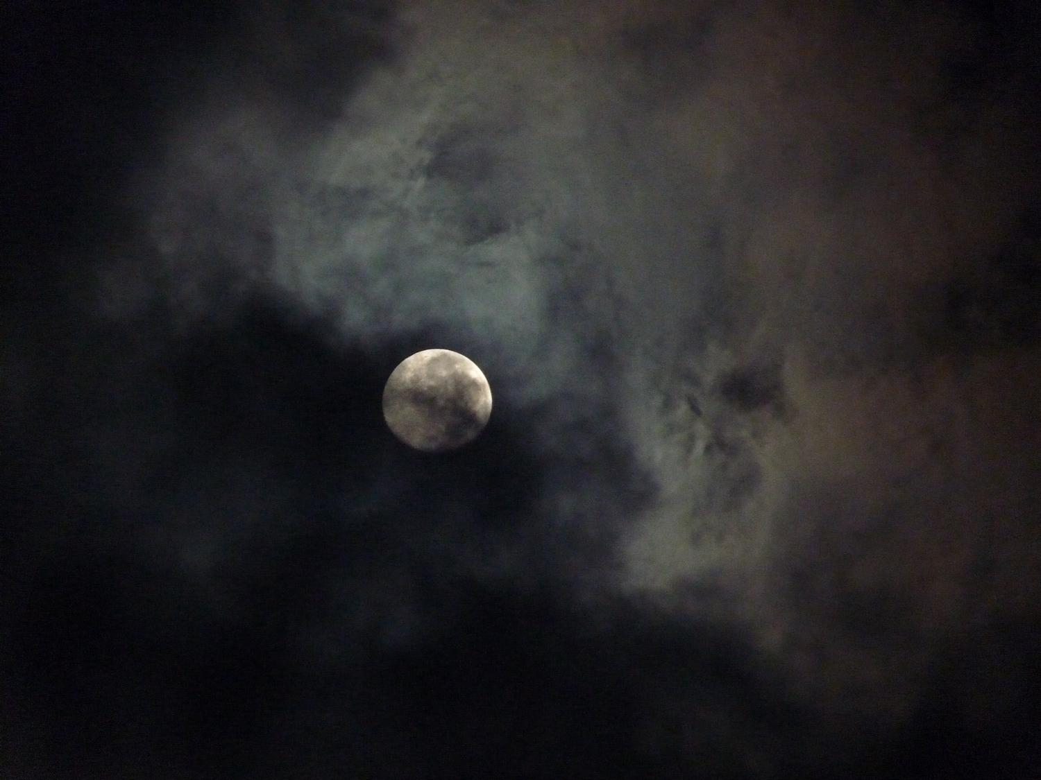 moon against the night clouds #3 - Panasonic  DMC-FZ35 - Partly moony #3 -- Panasonic DMC-FZ35 - Tony Karp, design, art, photography, techno-impressionist, techno-impressionism, aerial photography , drone , drones , dji , mavic pro , video , 3D printing - Books -