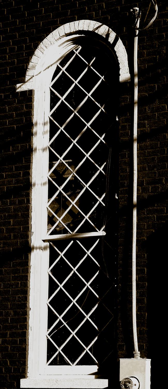  - Warrenton, Virginia-  Panasonic DMC-FZ35 - The window of an old church, along with a more modern addition. - Tony Karp, design, art, photography, techno-impressionist, techno-impressionism, aerial photography , drone , drones , dji , mavic pro , video , 3D printing - Books -