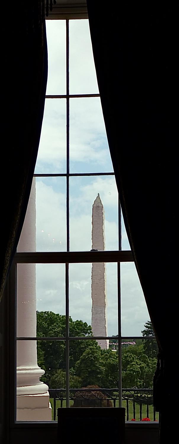  - The Washington Monument as seen from one of the rooms on the State Floor of the White House. - Panasonic DMC-FZ35 - White House = President Barak Obama - Tony Karp, design, art, photography, techno-impressionist, techno-impressionism, aerial photography , drone , drones , dji , mavic pro , video , 3D printing - Books -