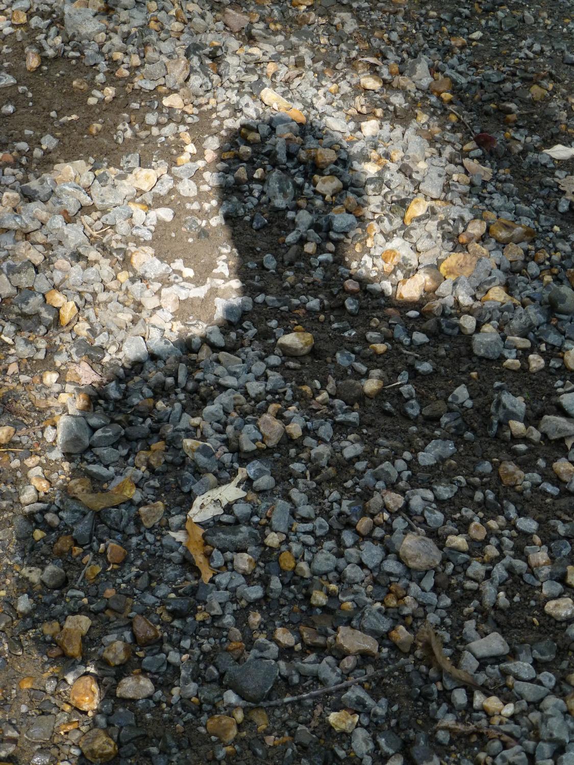  - Self portrait in road stones <br>--- Click to see ORIGINAL --- - Panasonic DMC-ZS20 - Tony Karp, design, art, photography, techno-impressionist, techno-impressionism, aerial photography , drone , drones , dji , mavic pro , video , 3D printing - Books -