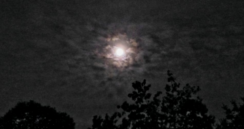  - The birth of the harvest moon <br>--- Click to see ORIGINAL --- - Panasonic DMC-ZS20 - Tony Karp, design, art, photography, techno-impressionist, techno-impressionism, aerial photography , drone , drones , dji , mavic pro , video , 3D printing - Books -