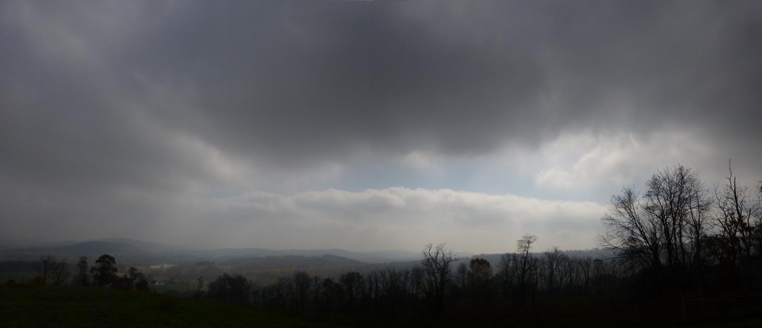  - A panorama of sun and clouds. <br>--- Click to see ORIGINAL --- - Sky Meadows State park - Virginia - Cows - Panasonic DMC-ZS20 - Tony Karp, design, art, photography, techno-impressionist, techno-impressionism, aerial photography , drone , drones , dji , mavic pro , video , 3D printing - Books -