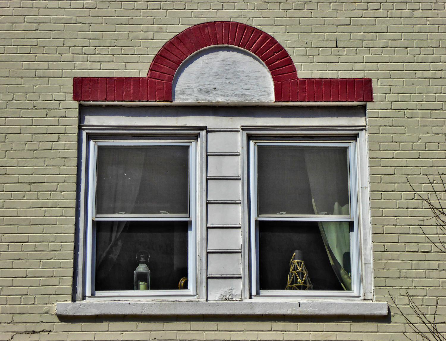  - Old windows with an interesting red detail - Manassas Virginia, Panasonic DMC-ZS40 - Tony Karp, design, art, photography, techno-impressionist, techno-impressionism, aerial photography , drone , drones , dji , mavic pro , video , 3D printing - Books -