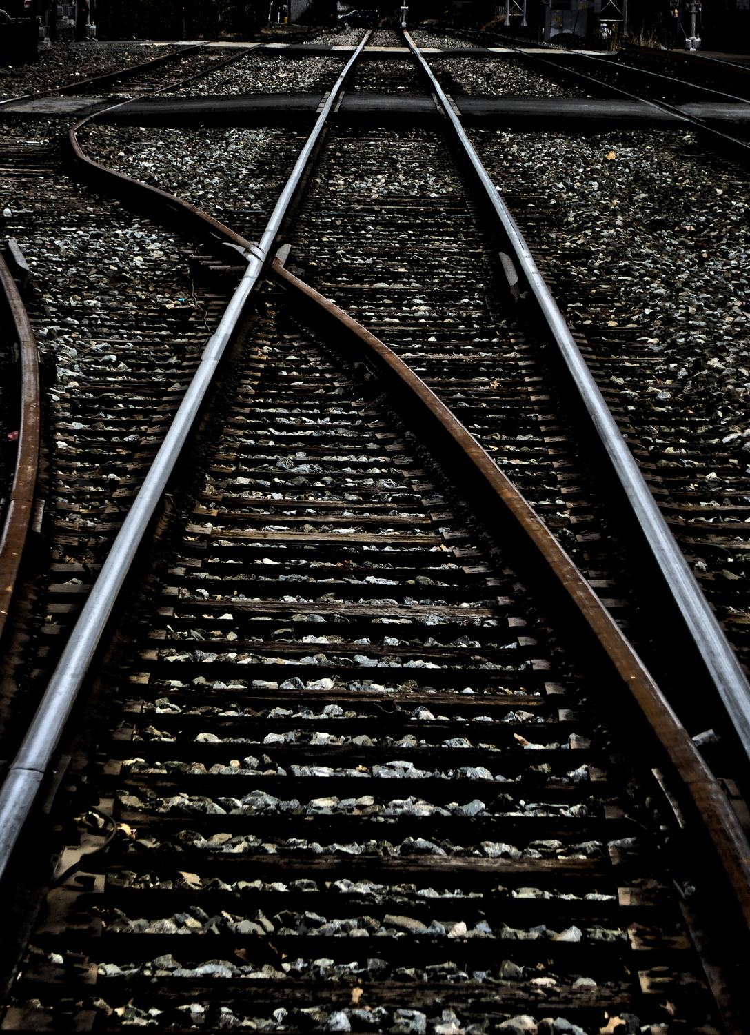  - A composition of rails leading off into the distance - Manassas Virginia, Panasonic DMC-ZS40 - Tony Karp, design, art, photography, techno-impressionist, techno-impressionism, aerial photography , drone , drones , dji , mavic pro , video , 3D printing - Books -