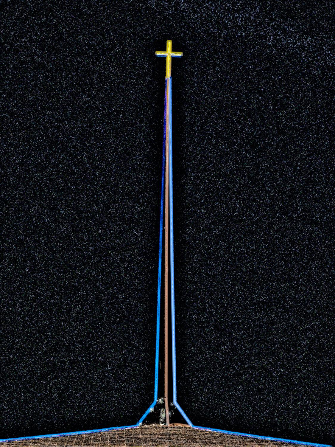  -  An imaginary steeple in Purceville. - Panasonic DMC-ZS40, DMC-ZS50, DMC-LF1 - Tony Karp, design, art, photography, techno-impressionist, techno-impressionism, aerial photography , drone , drones , dji , mavic pro , video , 3D printing - Books -