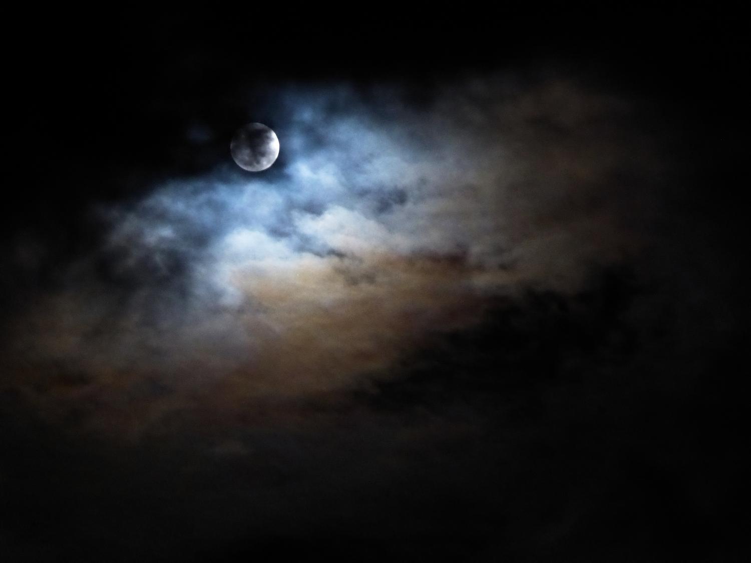  - The moon on a cloudy night.  - Panasonic DMC-ZS40 - Panasonic DMC-TZ60 - - Tony Karp, design, art, photography, techno-impressionist, techno-impressionism, aerial photography , drone , drones , dji , mavic pro , video , 3D printing - Books -