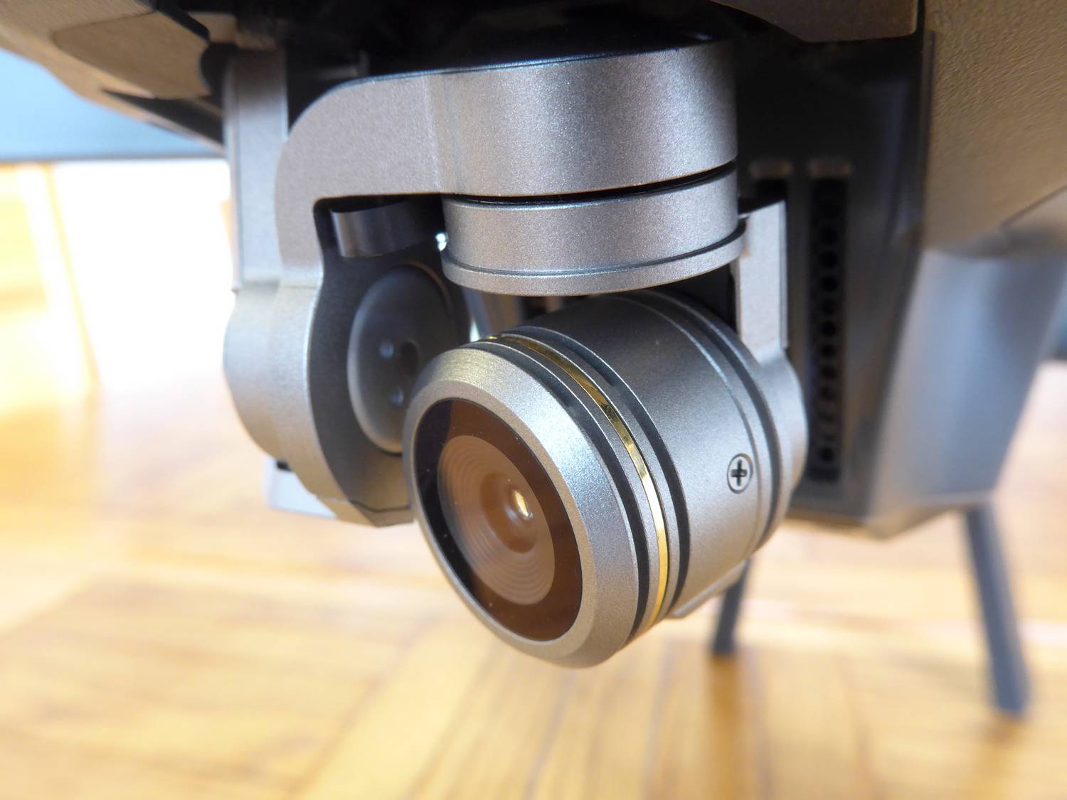  - Here's a close-up of the Mavic's camera and the gimbal that supports it. - Tony Karp, design, art, photography, techno-impressionist, techno-impressionism, aerial photography , drone , drones , dji , mavic pro , video , 3D printing - Books -