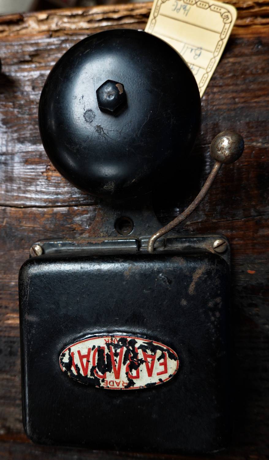  -  A genuine Faraday alarm bell. - Purcellville Virginia -  Sony Rx100 M6 - Curiosity shop -  It's Bazaar on 21st Street  - Tony Karp, design, art, photography, techno-impressionist, techno-impressionism, aerial photography , drone , drones , dji , mavic pro , video , 3D printing - Books -