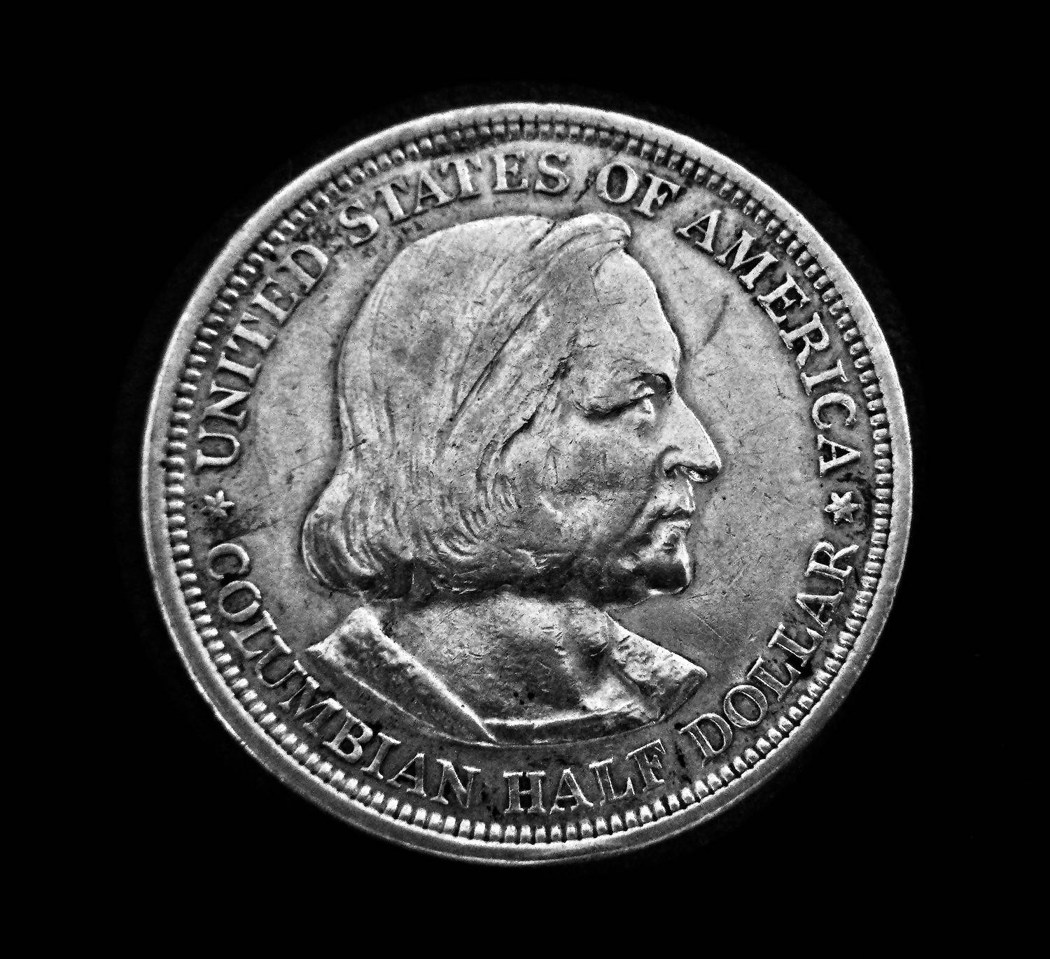 Columbian Half Dollar - Goodbye, Columbus - Goodbye, Columbus - Tony Karp, design, art, photography, techno-impressionist, techno-impressionism, aerial photography , drone , drones , dji , mavic pro , video , 3D printing - Books -