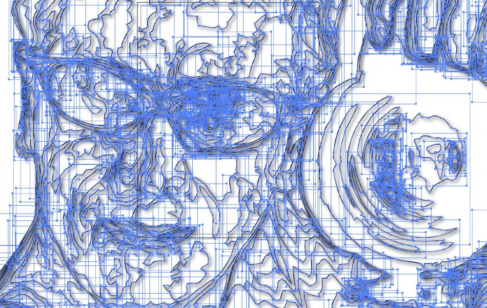  - Portrait, as prepared by our engineering staff <br>--- Click to see DETAIL --- - The Artmuse Variations - Tony Karp Books - Melvin Sokolsky - Tony Karp, design, art, photography, techno-impressionist, techno-impressionism, aerial photography , drone , drones , dji , mavic pro , video , 3D printing - Books -
